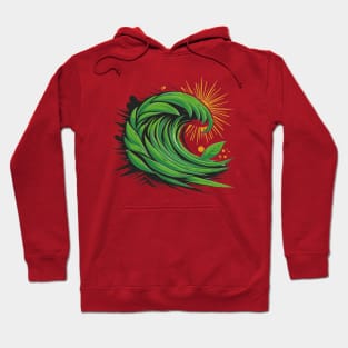 GREEN WAVE Hoodie